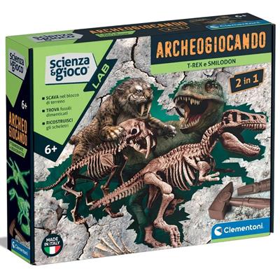 ARCHEOGIOCANDO T-REX E SMILODON