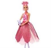BARBIE FLOWER REVEAL ROSA ROSSA JFM59