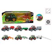 TRATTORE CON RIMORCHIO