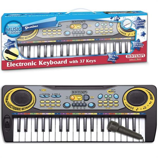 TASTIERA ELETTRONICA 37 TASTI C/MIC.