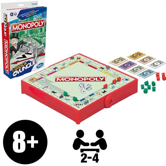 MONOPOLY GIOCA OVUNQUE F8256