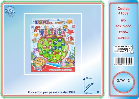 GIOCO PESCA 24 PESCI