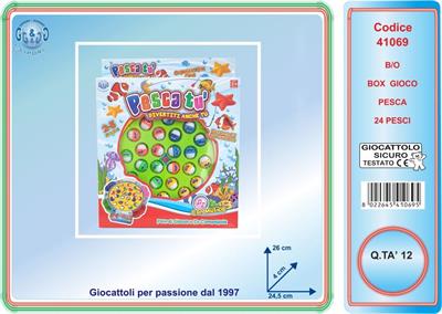 GIOCO PESCA 24 PESCI