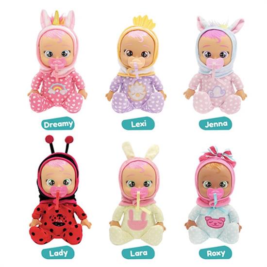 CRY BABIES TINY NEWBORN Esp.6Pz