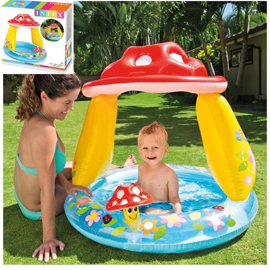 PISCINA FUNGO C/PARASOLE CM 102X89