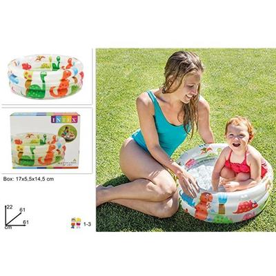 PISCINA BABY POOL 3 ANELLI 61*22 L.12