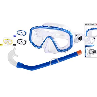 SET MASCHERA PONENTE PVC MEDIUM PL.