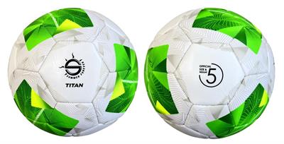 PALLONE CALCIO CUOIO TITAN SGONFIO