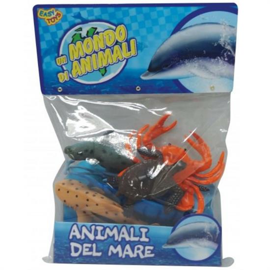 BUSTA ANIMALI DEL MARE 6Pz