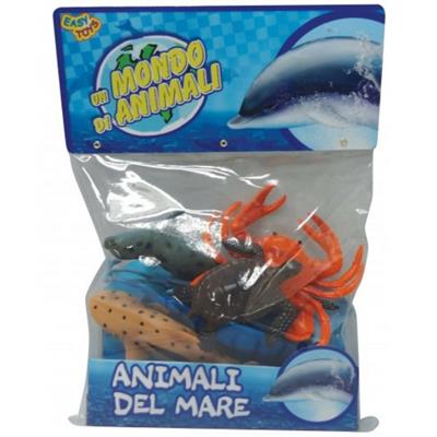 BUSTA ANIMALI DEL MARE 6Pz