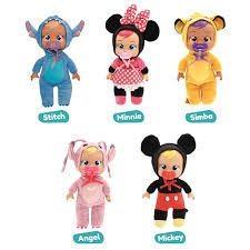 CRY BABIES TINY DISNEY Esp.6Pz