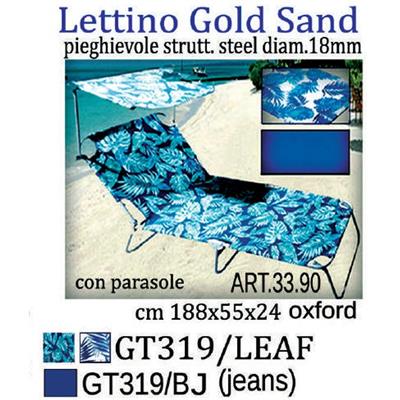 LETTINO GOLD SAND MET+OXFORD-TINTA UNITA BLU