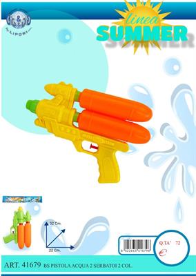 PISTOLA ACQUA 2 SERBATOI