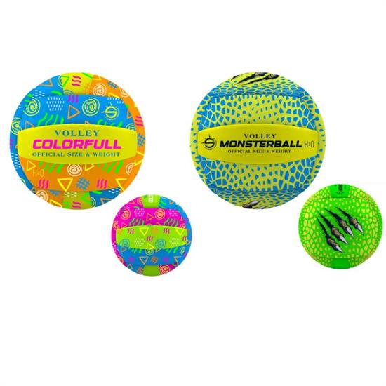 PALLONE VOLLEY MONSTER COLOR SGONFIO