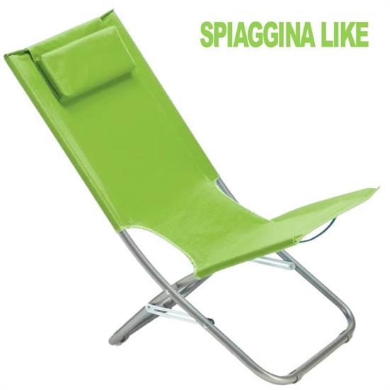 SPIAGGINA LIKE TEXITILENE VERDE+METALLO 2025