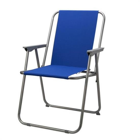 POLTRONA RELAX BEACH BLU IN FERRO