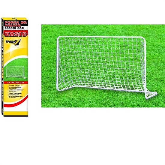 PORTA CALCIO BASIC METALLO