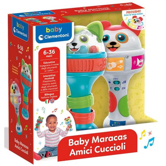 BABY MARACAS AMICI CUCCIOLI