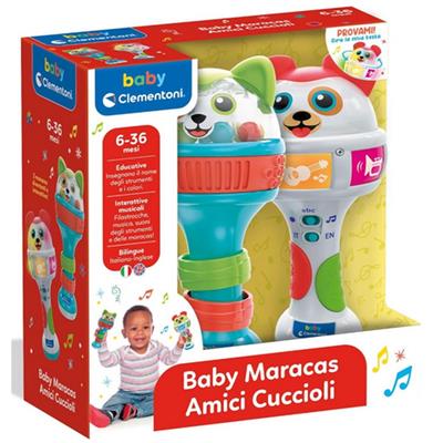 BABY MARACAS AMICI CUCCIOLI